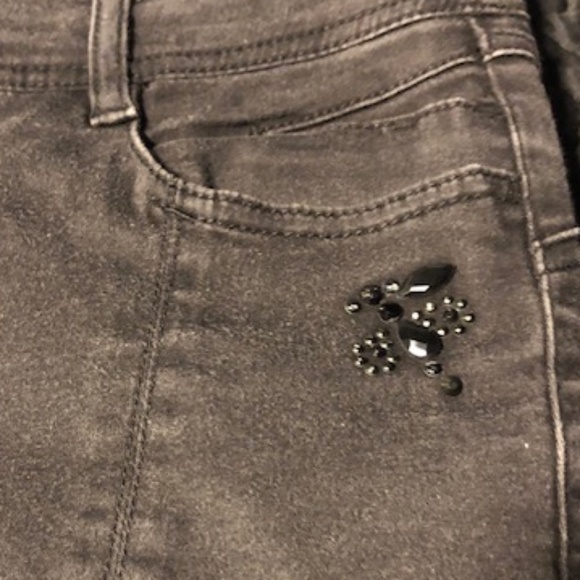 Laurèl Tabea Cropped Black Jeans Sz 6 - Picture 3 of 15